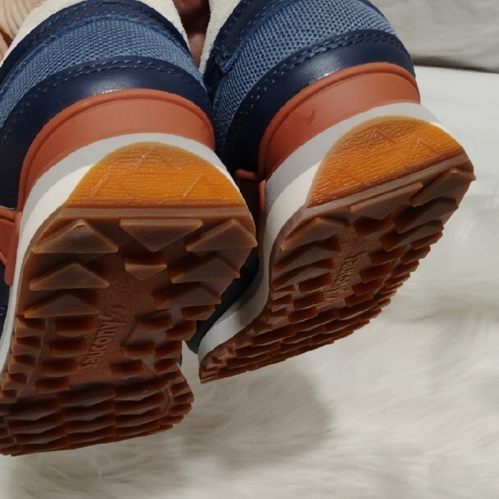 SALE! Saucony Shadow Men's Blue/White Sneakers Sz.8 Hardly Worn #204 CRATE - Picture 16 of 16